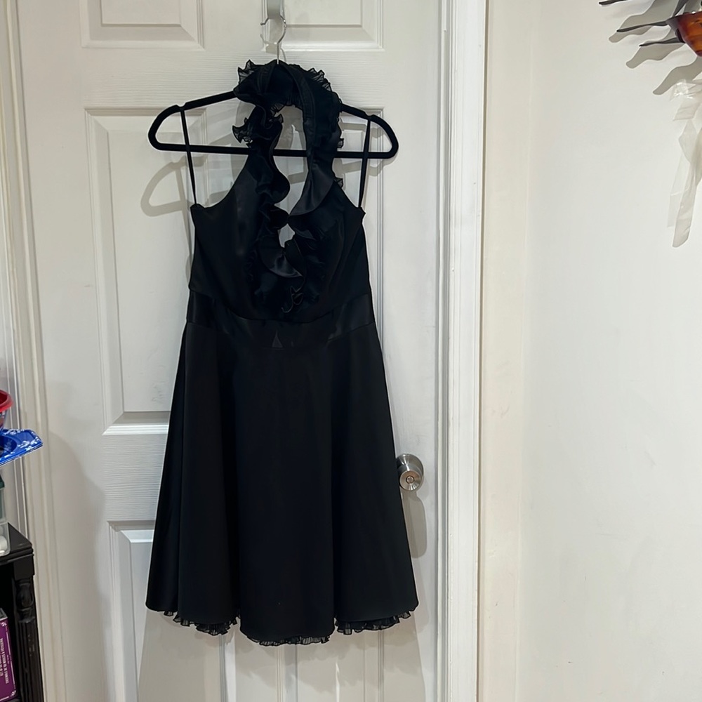 New with tags little black halter dress